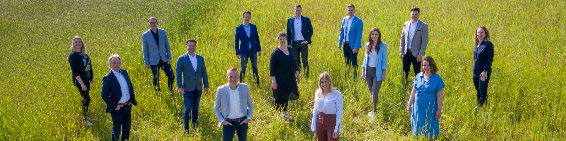 Team foto van Alpina Zevenaar (Voorheen Heilbron Makelaardij)