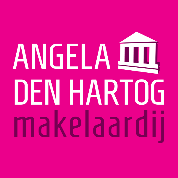 Logo Angela den Hartog makelaardij B.V.