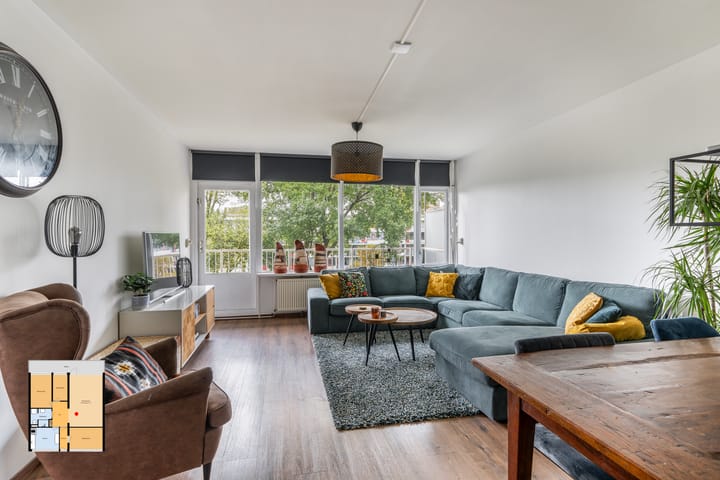 Foto van woning Bachplein 135, Schiedam