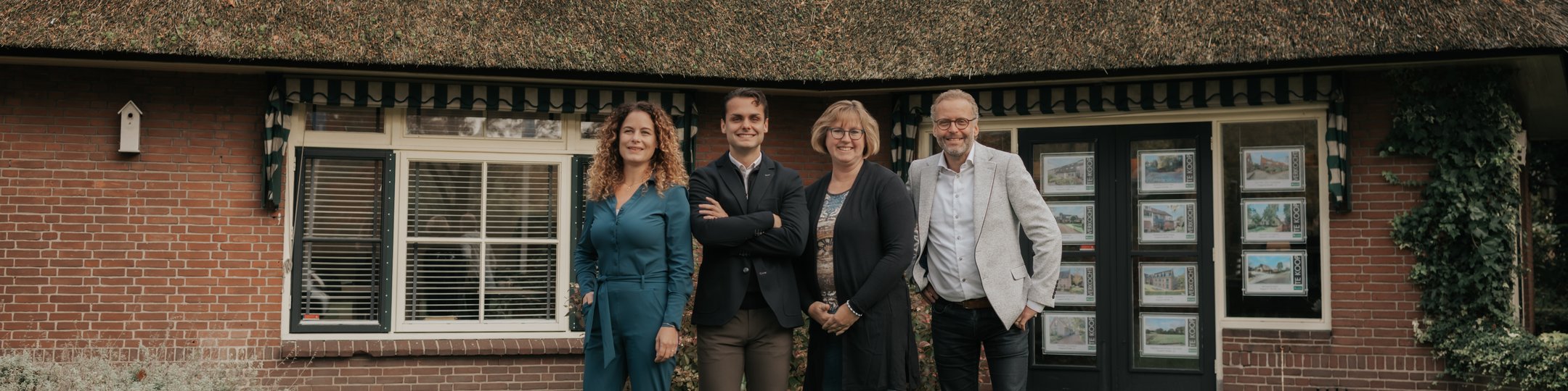 Team foto van Bart Jansen Makelaars