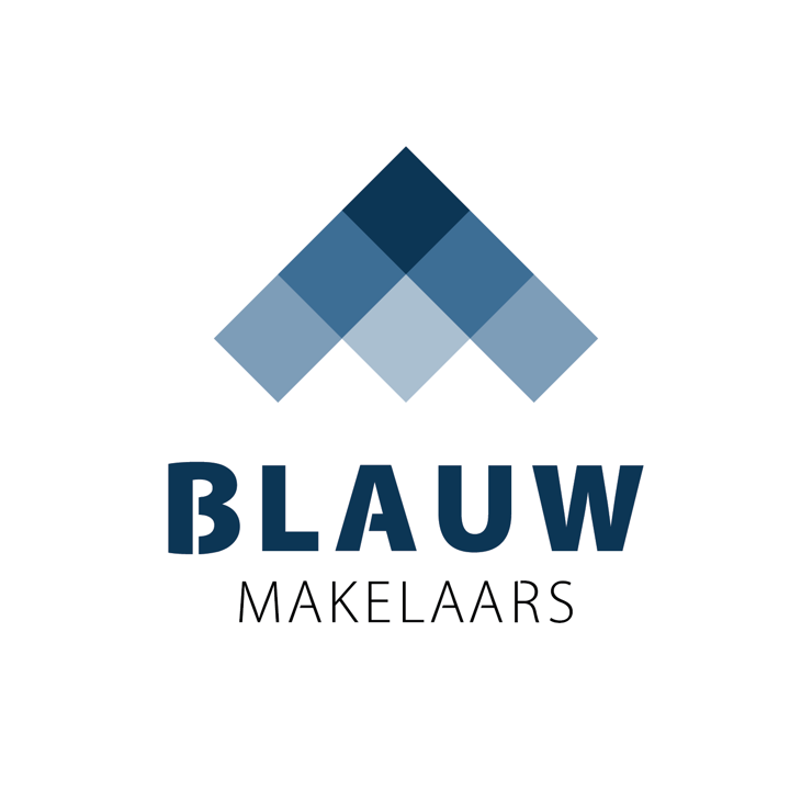 Logo Blauw Makelaars