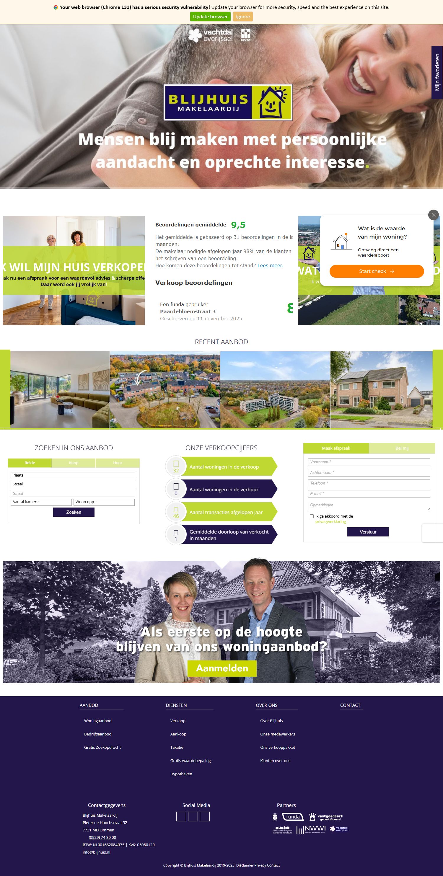 Kantoor foto van Blijhuis Makelaardij