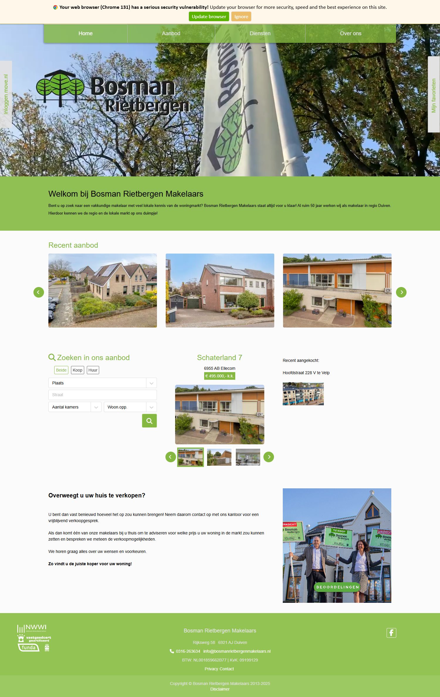 Office photo Bosman Rietbergen Makelaars