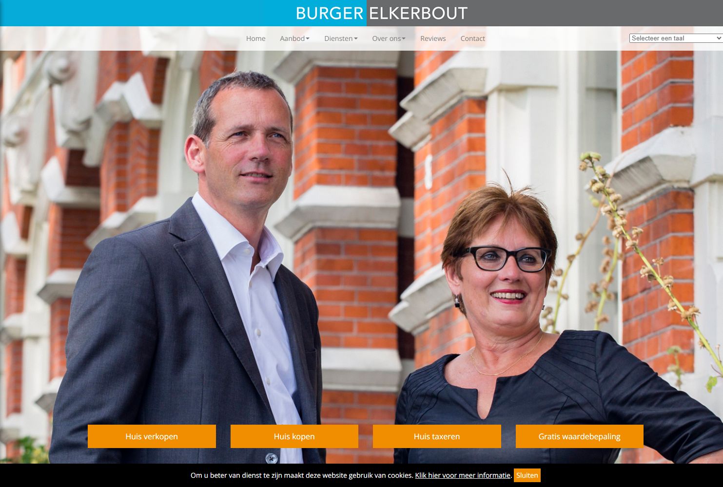 Screenshot van de website van www.burgerelkerbout.nl