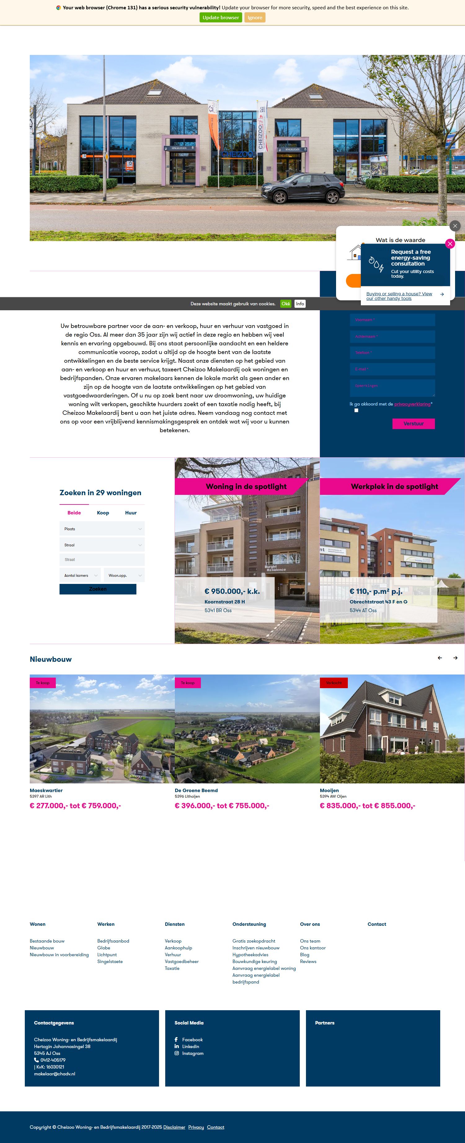 Kantoor foto van Cheizoo Makelaardij