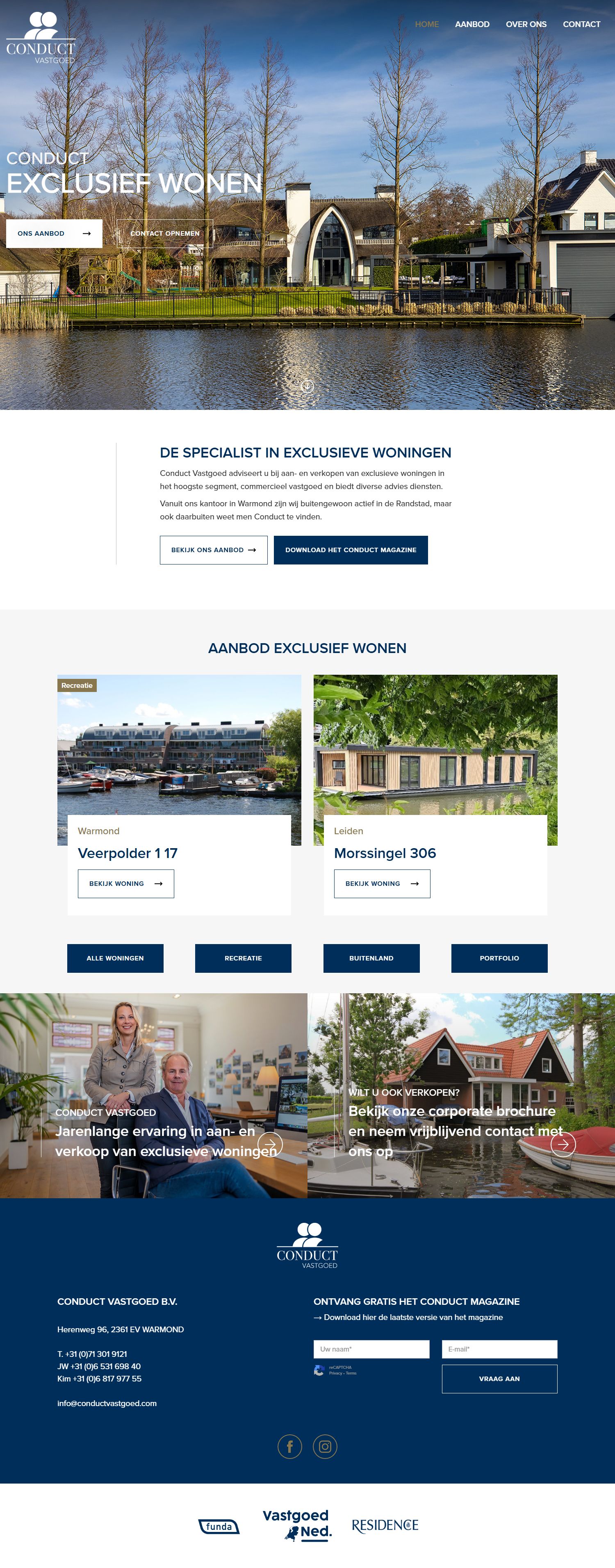 Team foto van Conduct Vastgoed