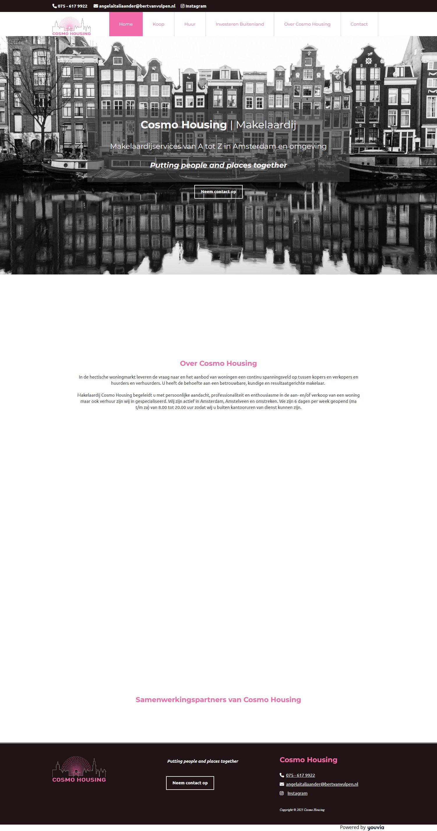 Team foto van Cosmo housing