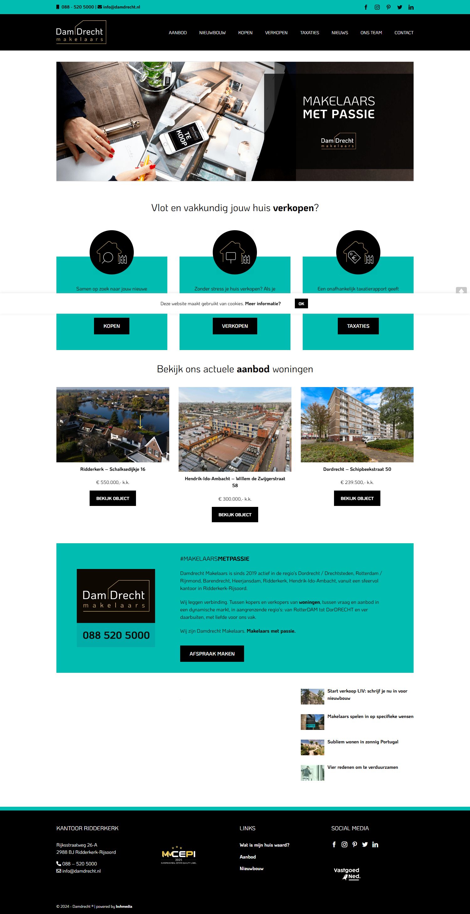 Kantoorfoto Damdrecht Makelaars