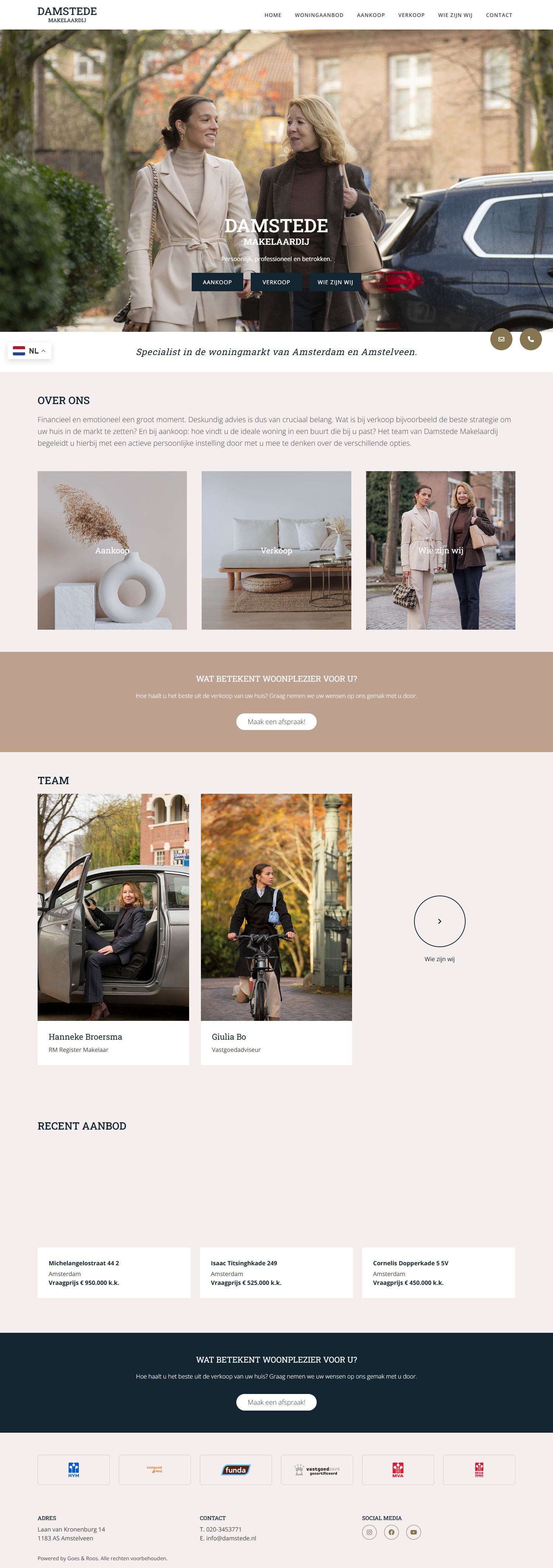 Kantoorfoto Damstede Makelaardij