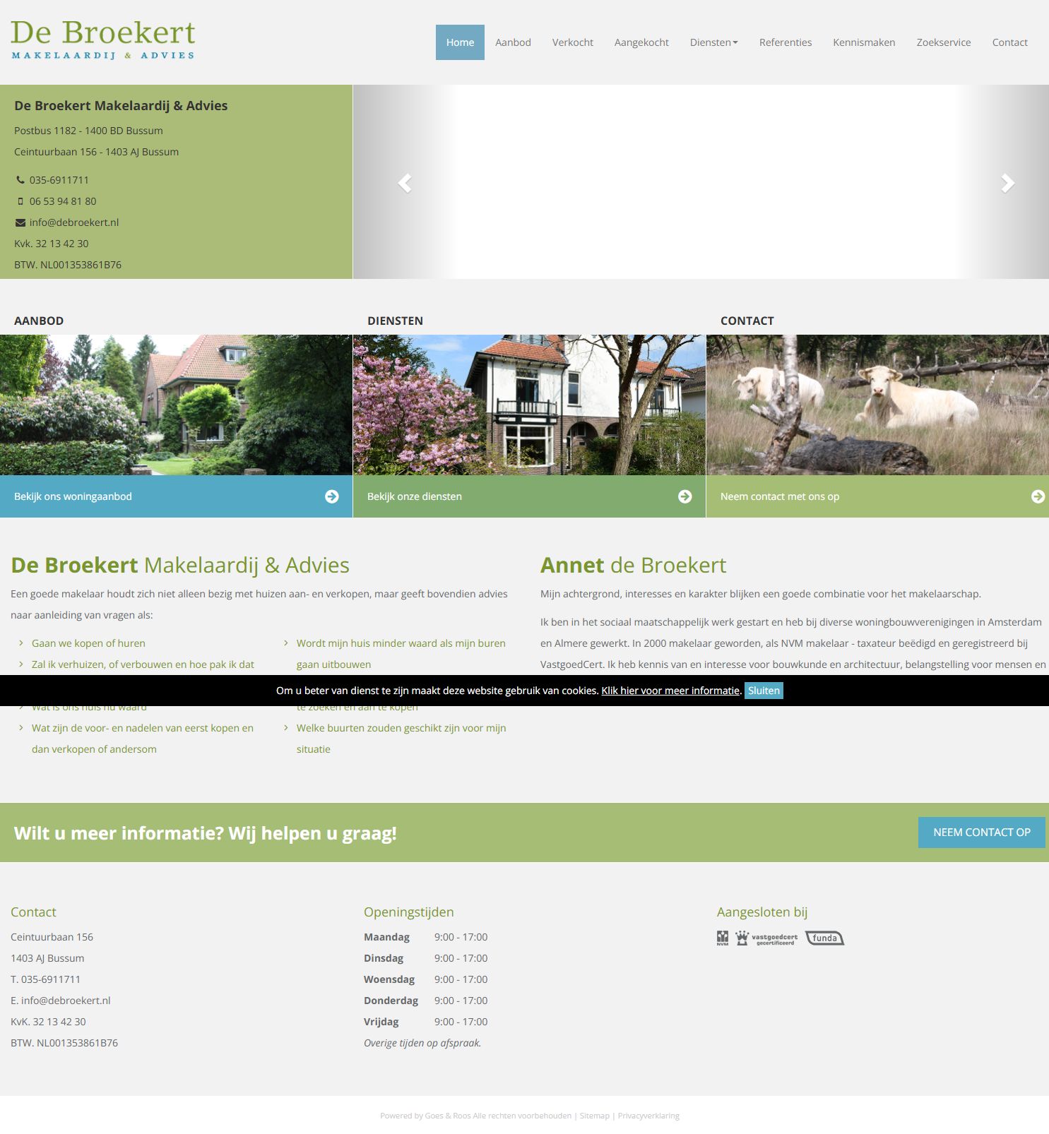 Foto del despacho De Broekert Makelaardij & Advies