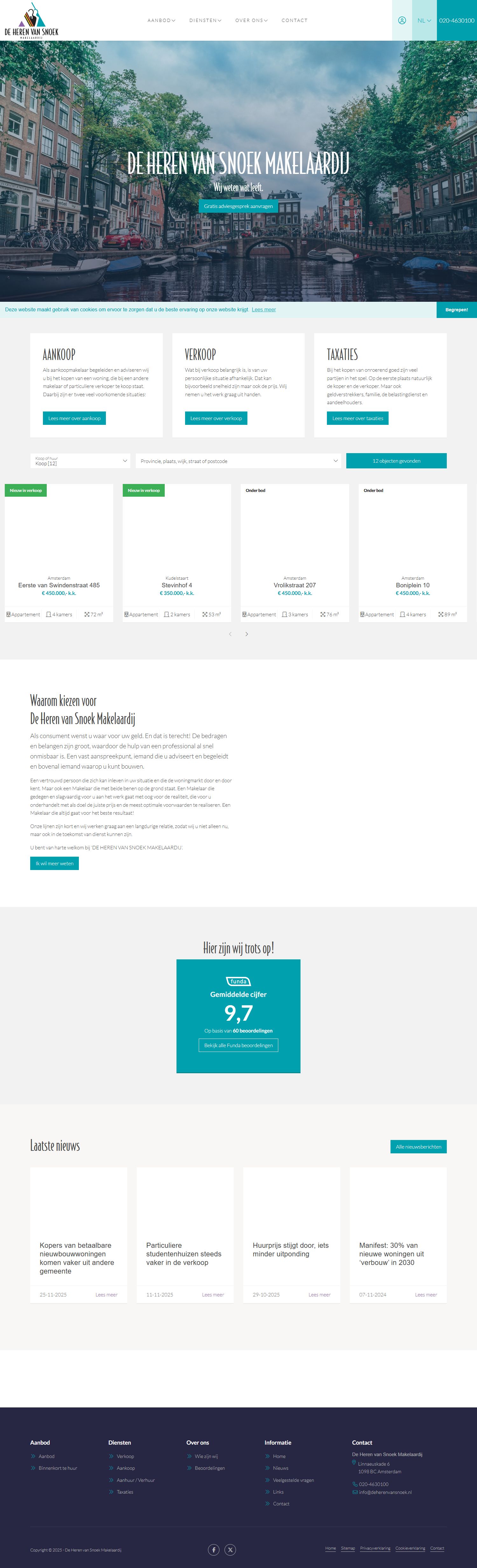 Office photo De Heren van Snoek Makelaardij