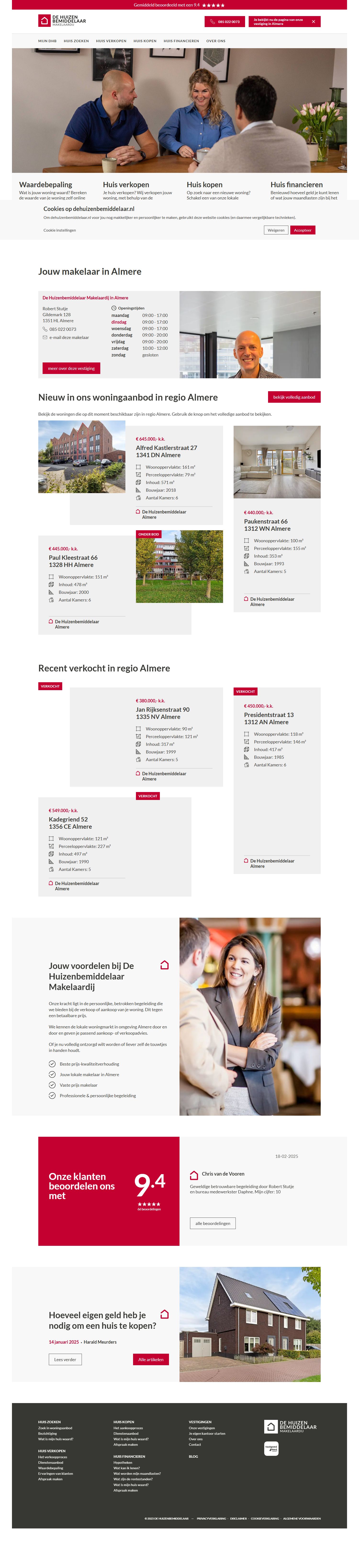 Photo de bureau De Huizenbemiddelaar Almere & Lelystad