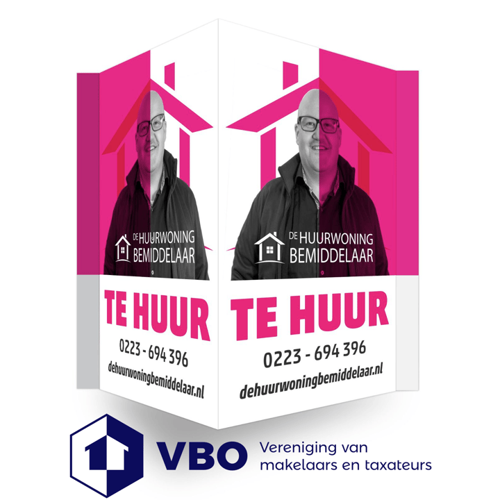 Logo De Huurwoningbemiddelaar, jouw VBO makelaar!