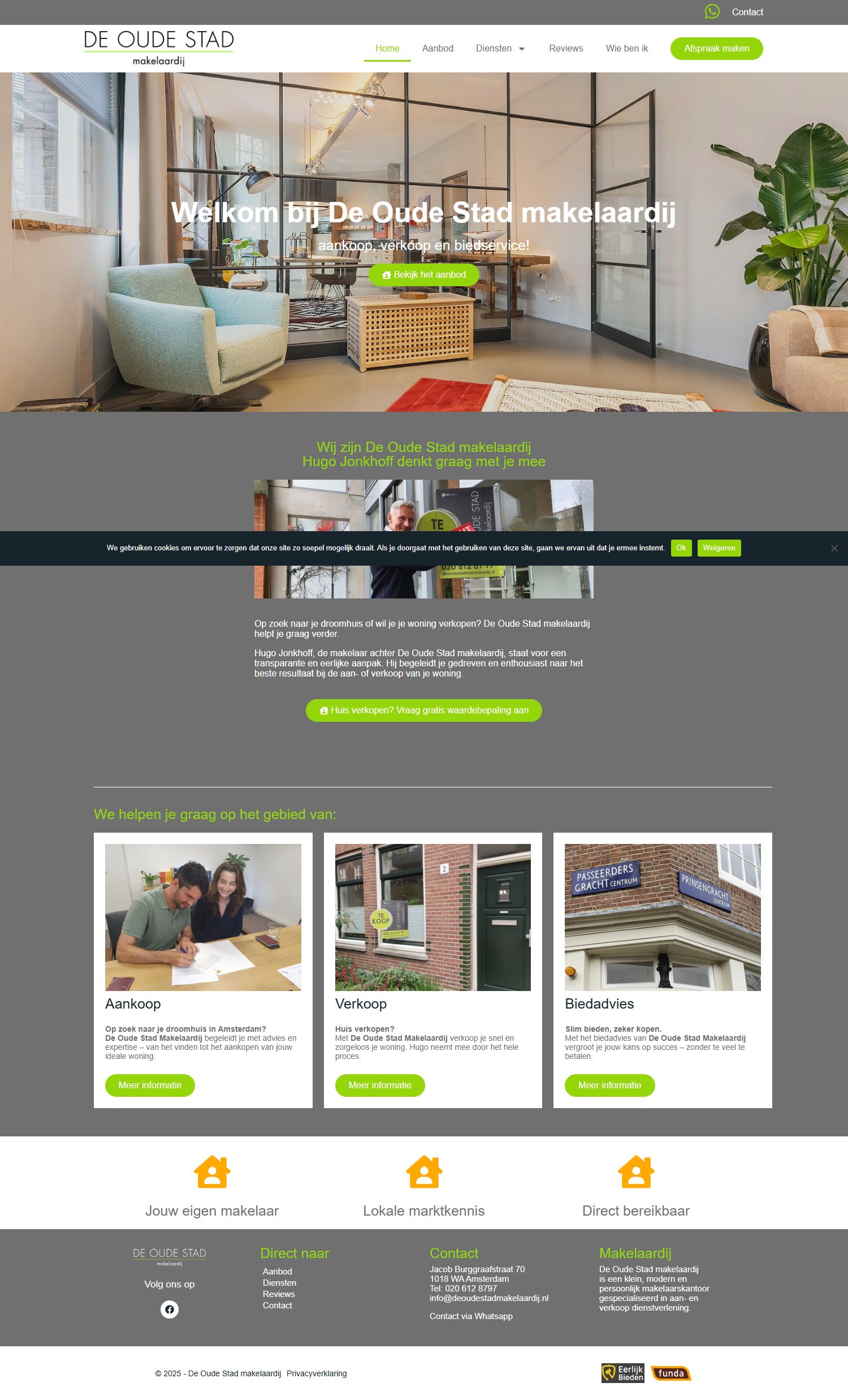 Foto del despacho De Oude Stad Makelaardij