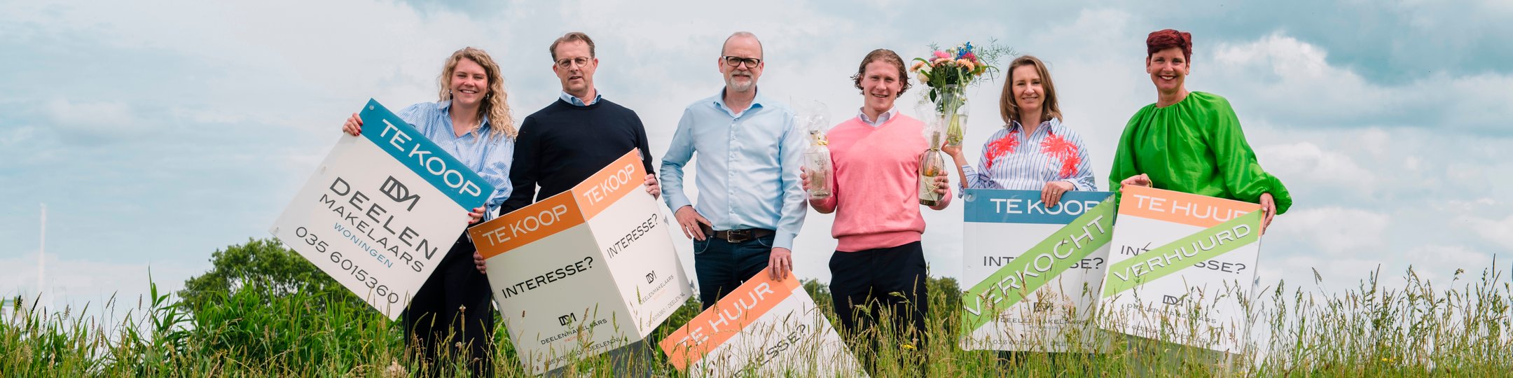 Team foto van Deelen Makelaars SOEST - SOESTERBERG - BAARN