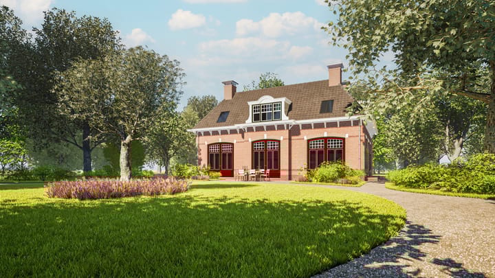 Dorpsstraat 8A in Lunteren foto