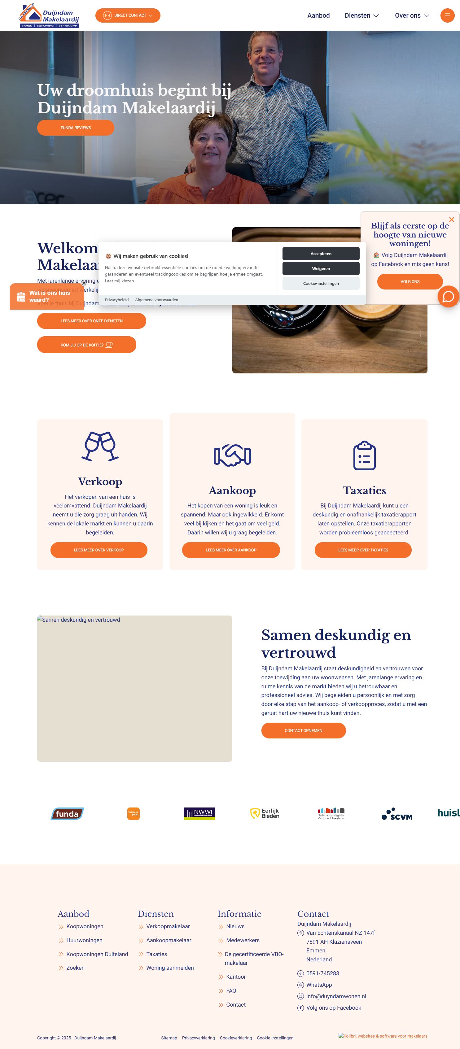 Kantoor foto van Duijndam Makelaardij