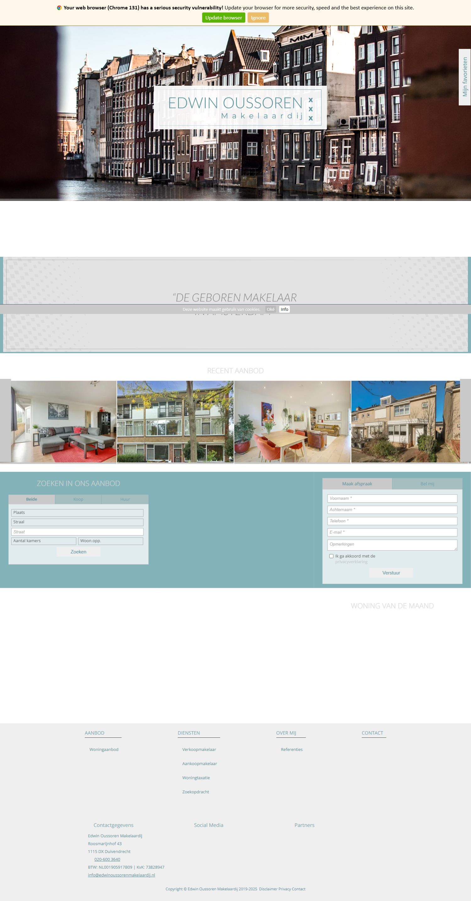 Bürofoto Edwin Oussoren Makelaardij