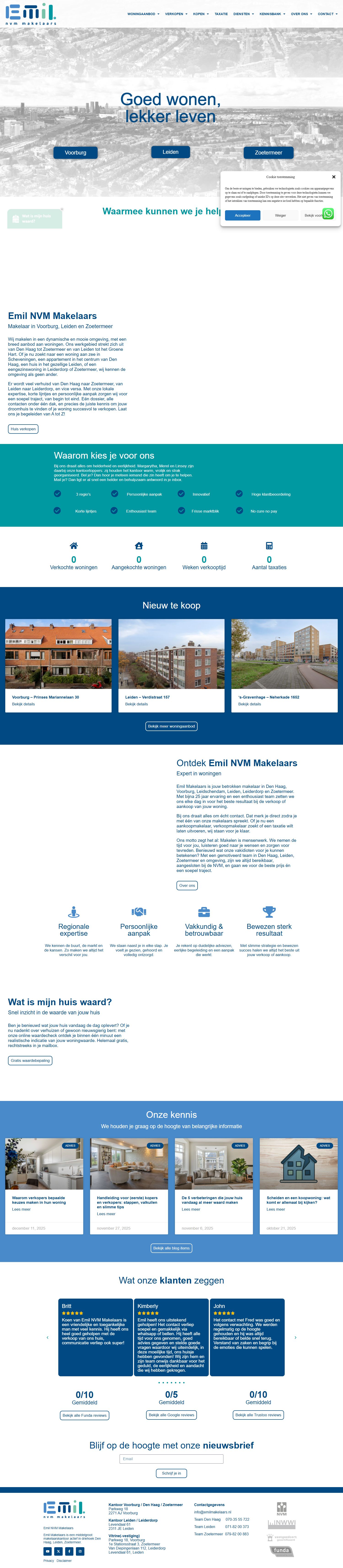 Foto del despacho Emil NVM Makelaars || Leiden - Leiderdorp