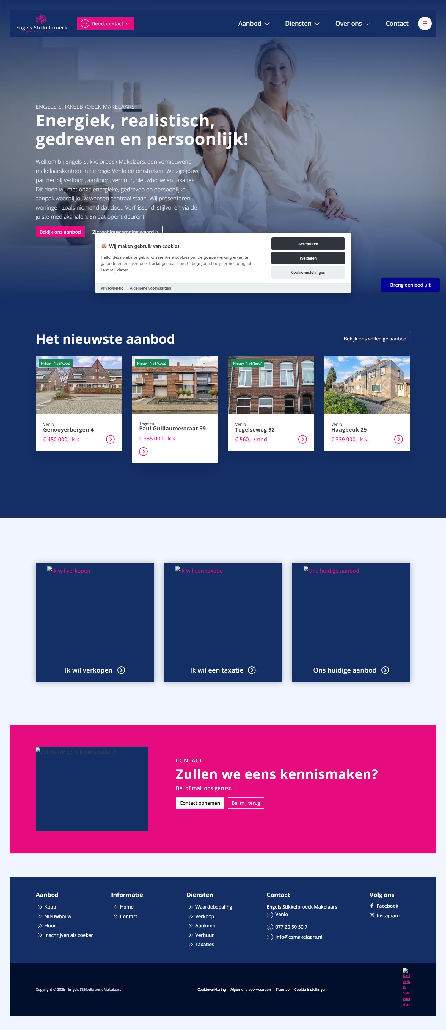 Kantoorfoto Engels Stikkelbroeck Makelaars