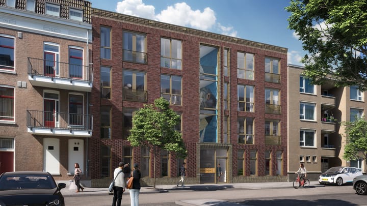 Erasmusstraat 8D in Rotterdam photo