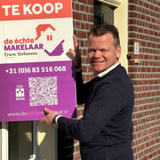 Foto van Erwin Verhoeven, NVM Register Makelaar & Taxateur bij De échte Makelaar