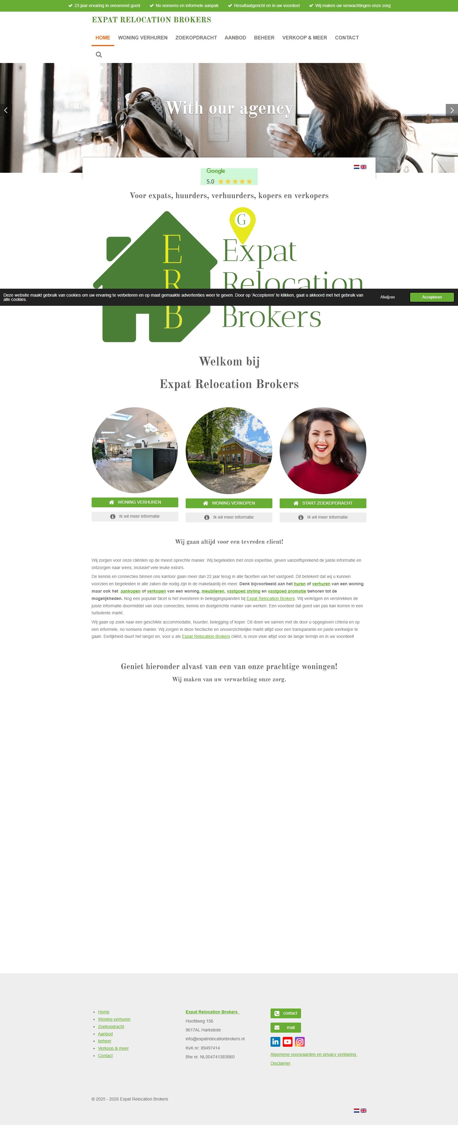 Bürofoto Expat Relocation Brokers