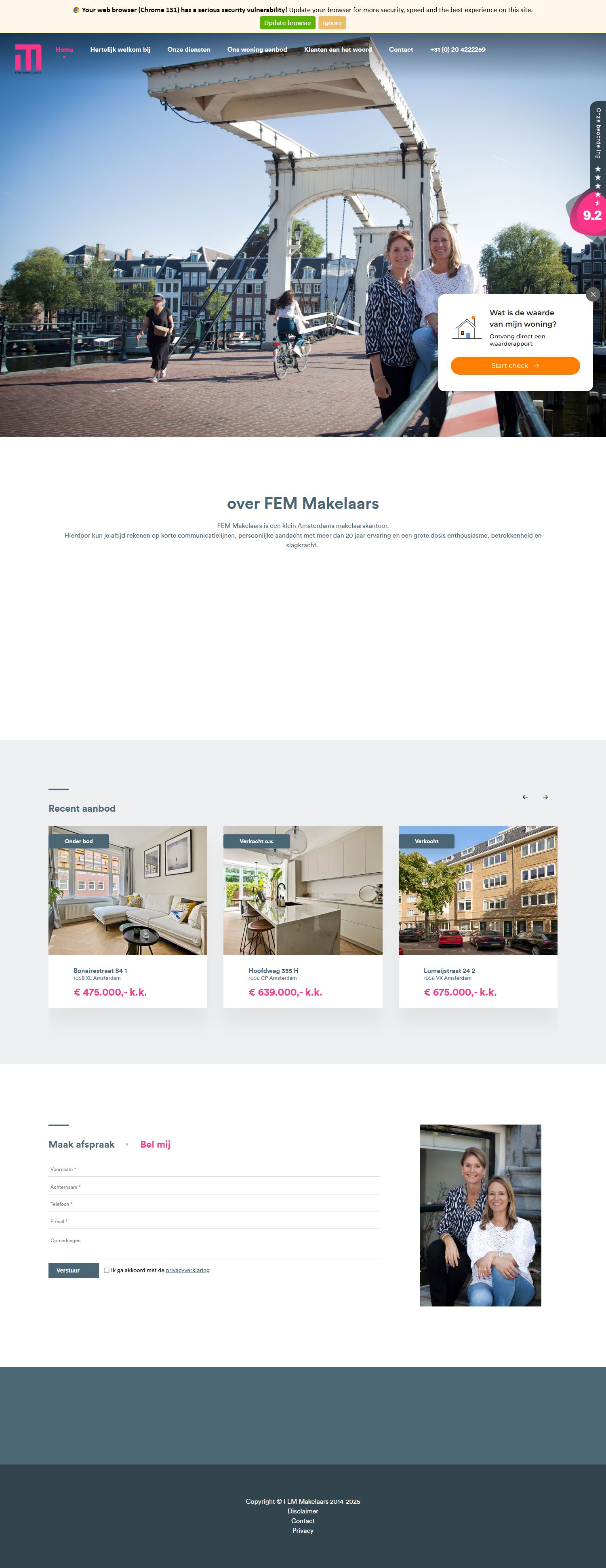 Kantoor foto van FEM Makelaars