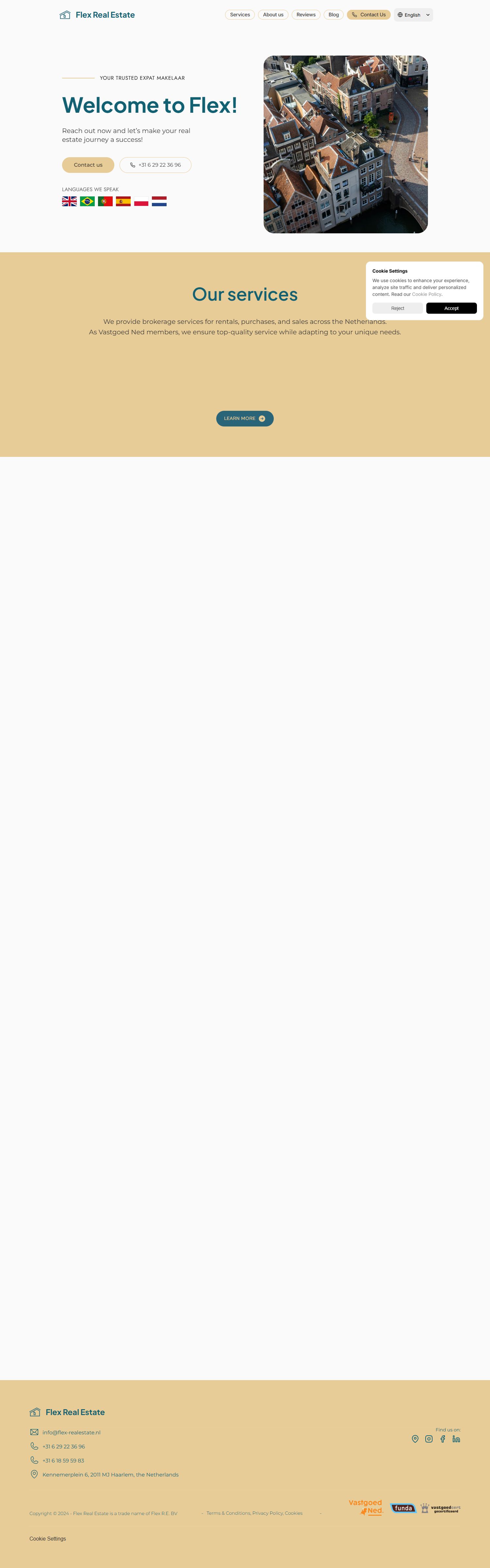 Team foto van Flex Real Estate