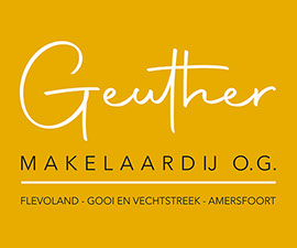 Logo van Geuther Makelaardij - Almere Lelystad, Nederland