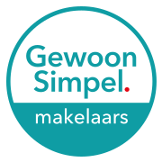 Logo Gewoon Simpel Makelaars