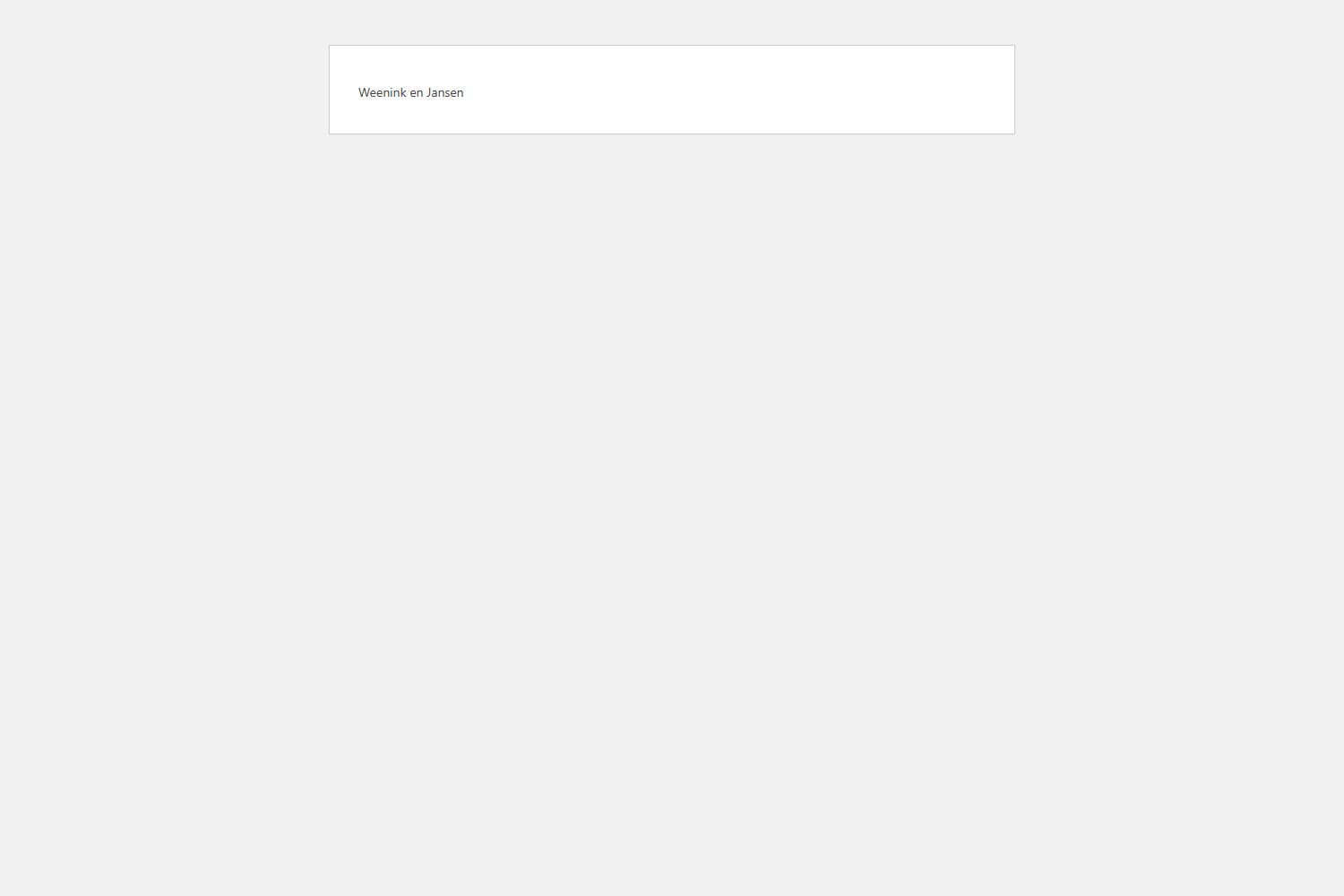 Office photo Go! Makelaars Weenink en Jansen