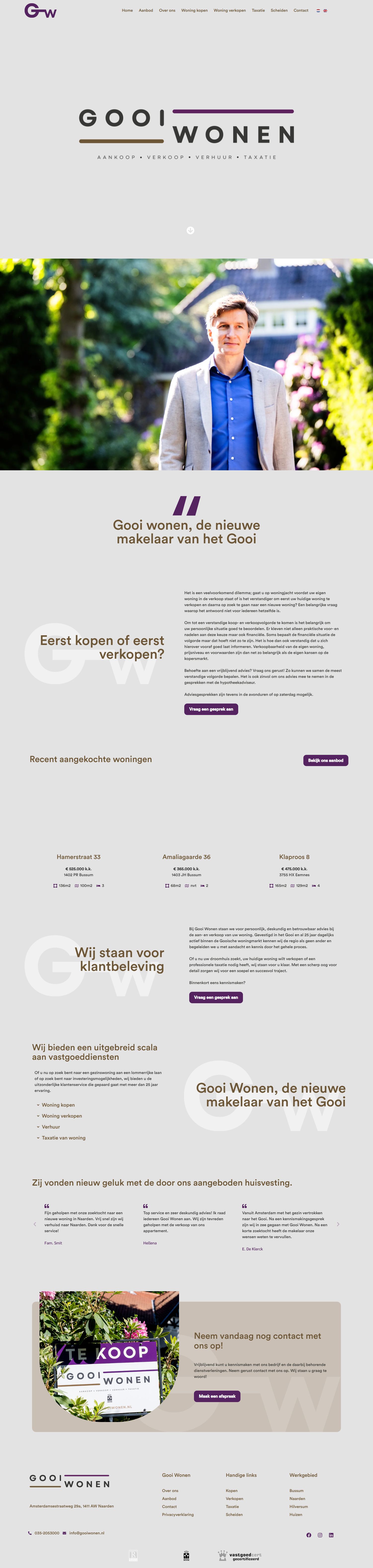 Bürofoto Gooi wonen