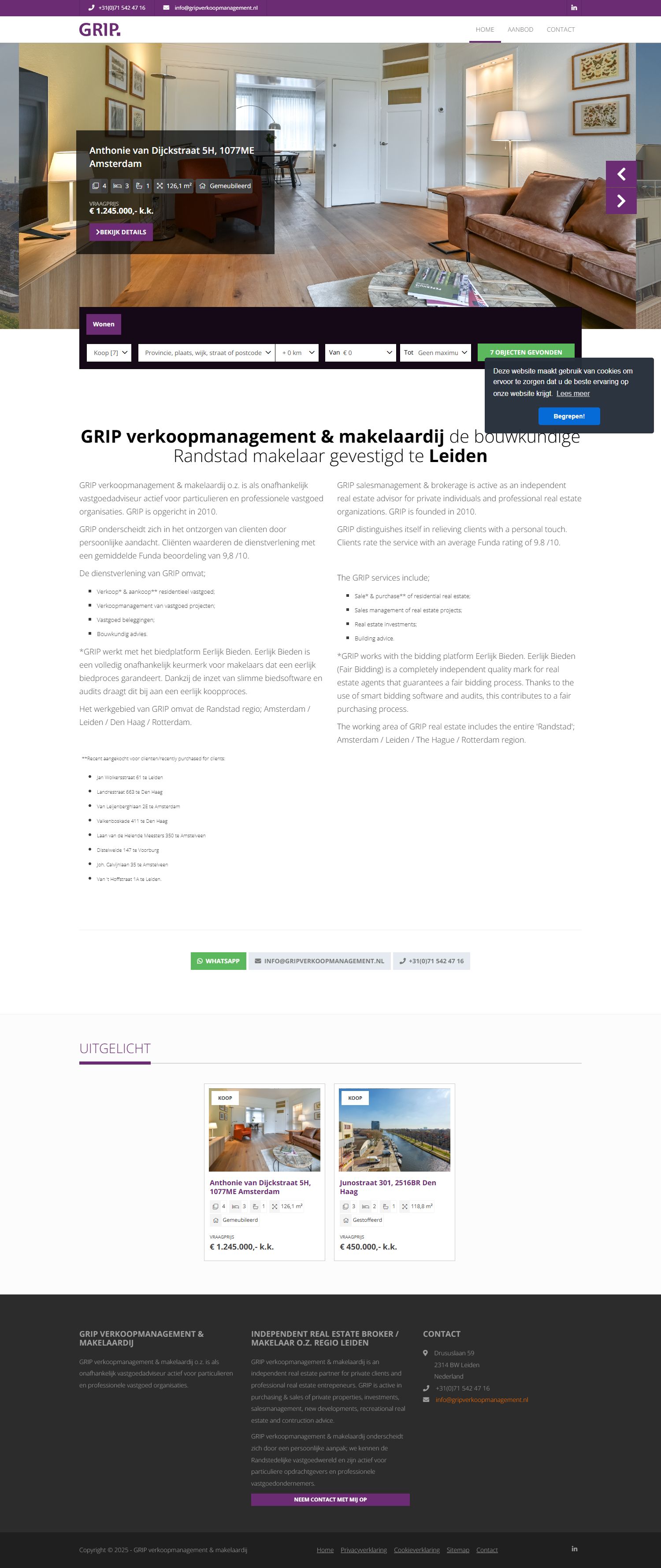 Photo de bureau GRIP verkoopmanagement & makelaardij