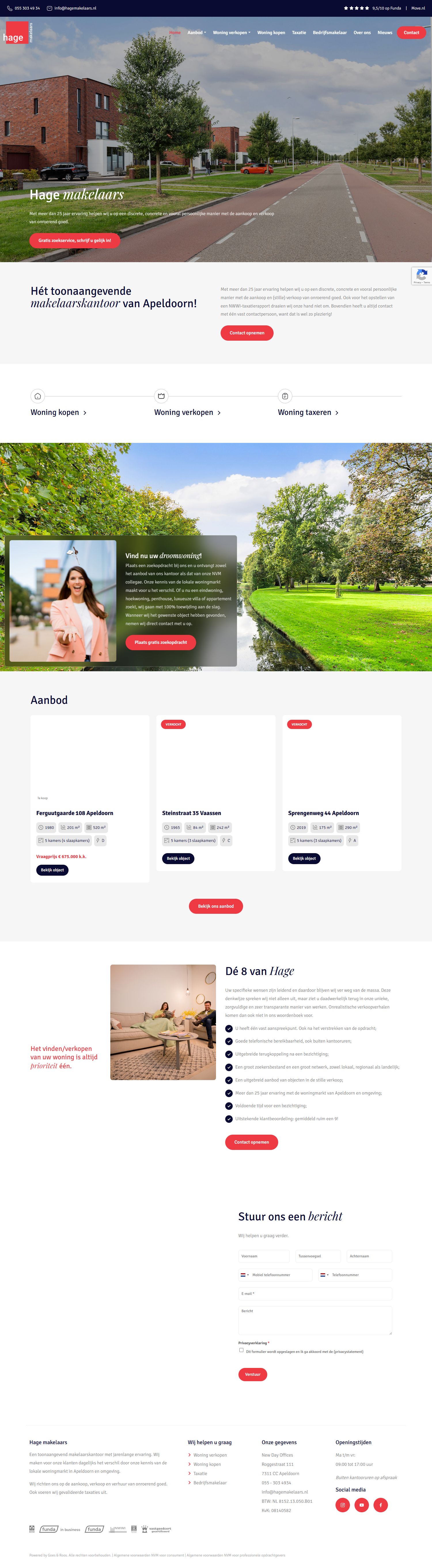 Kantoorfoto Hage Makelaars
