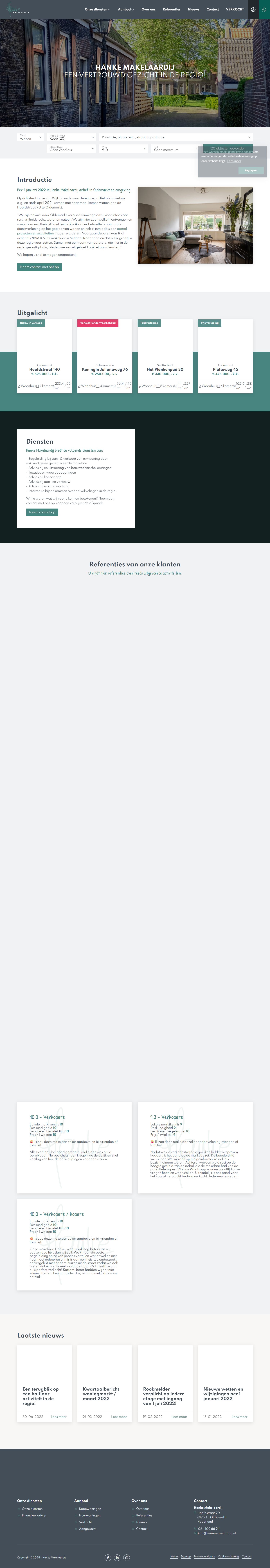 Mannschaftsfoto von Hanke Makelaardij