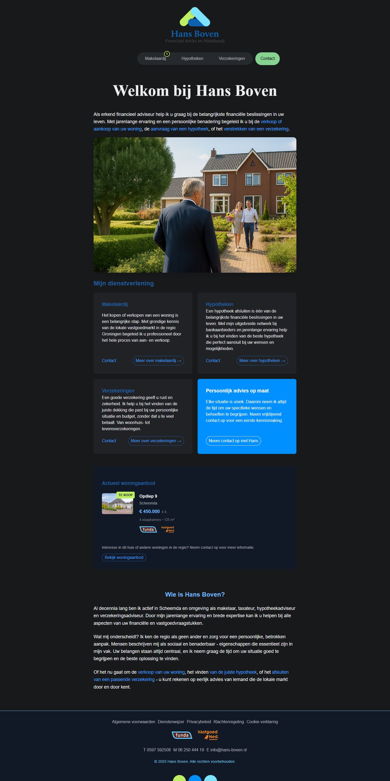 Bürofoto von Hans Boven financieel advies en makelaardij