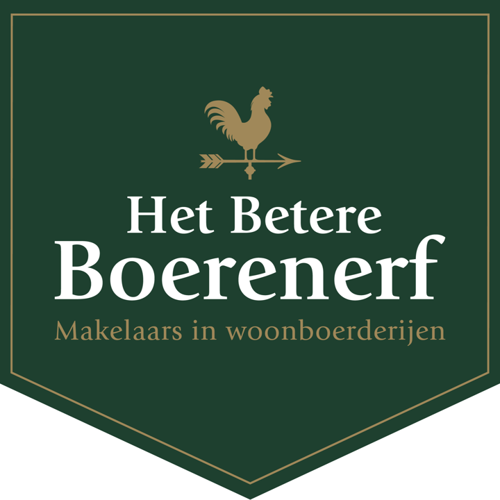 Logo van Het Betere Boerenerf, makelaars in woonboerderijen