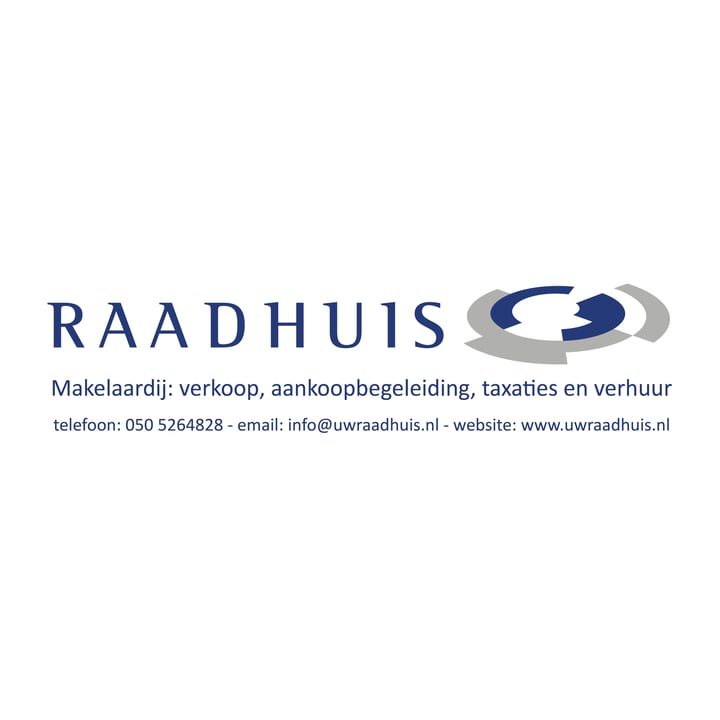 Logo Het RAADHUIS voor onroerend goed