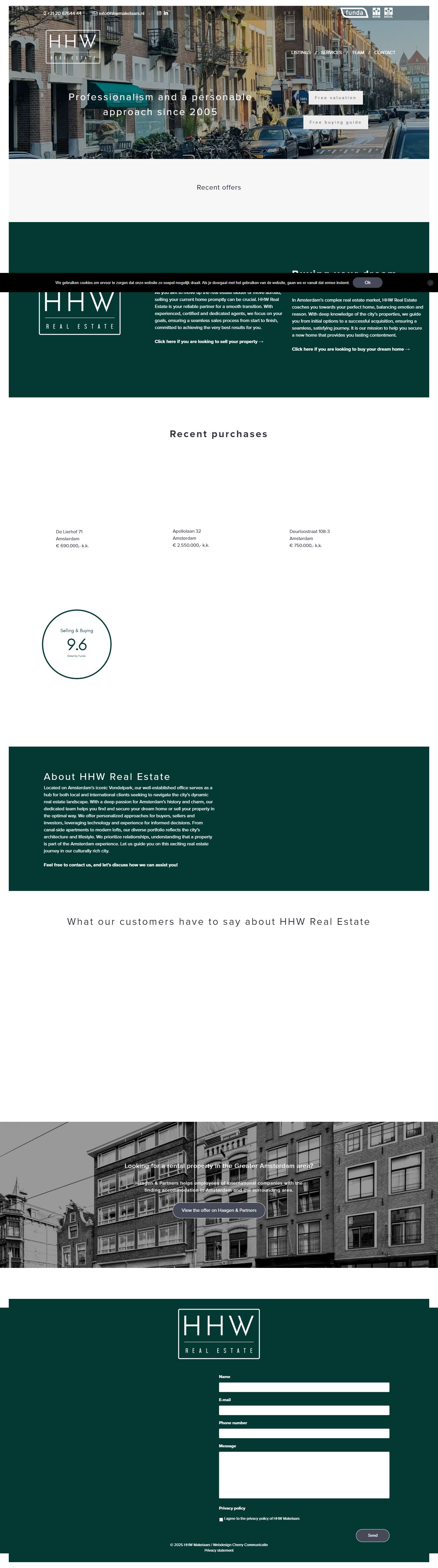 Kantoor foto van HHW Makelaars