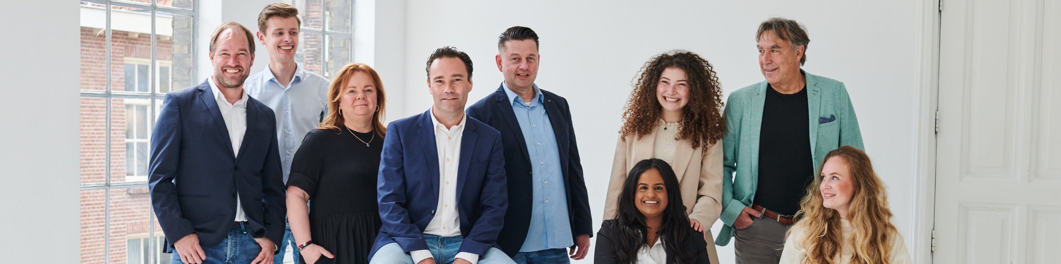 Team foto van Hoekstra en Van Eck Landsmeer