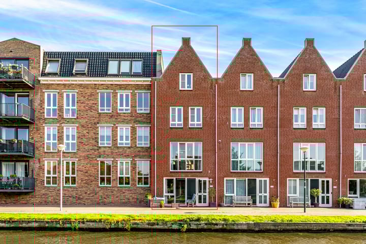 Hoge Rijndijk 4-15 in Woerden