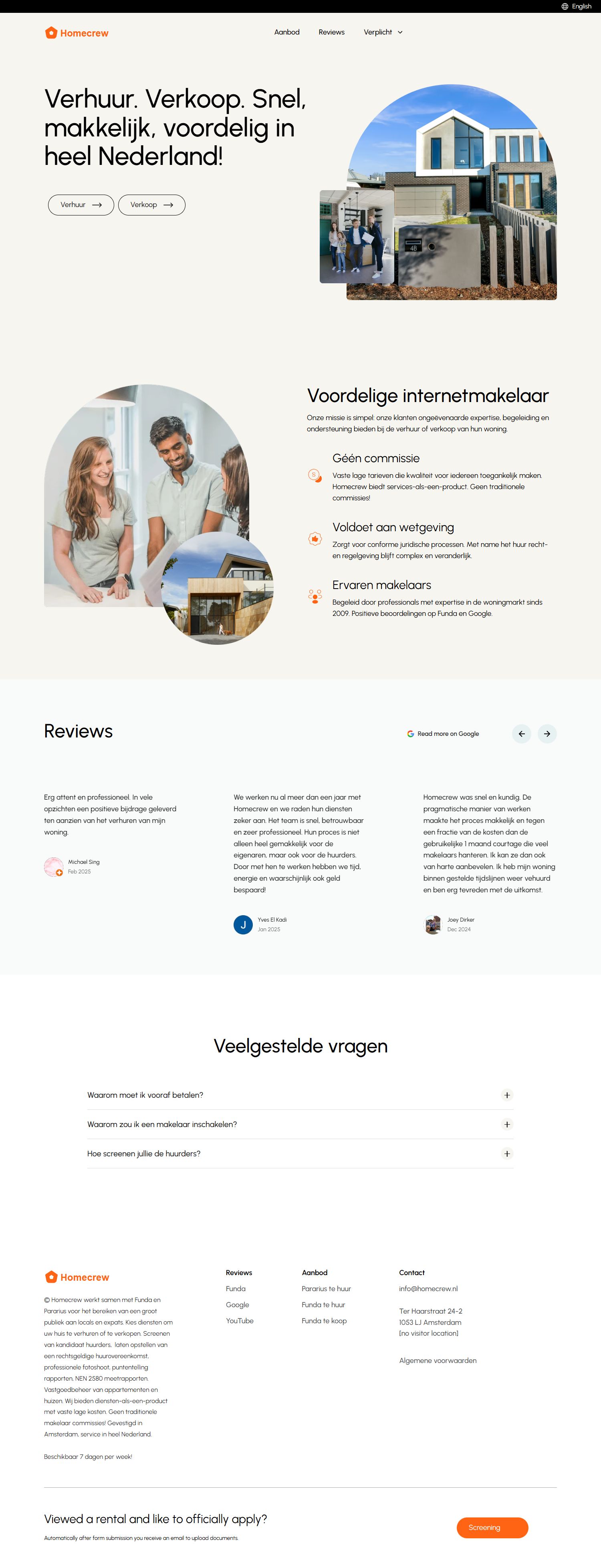 Team foto van Homecrew