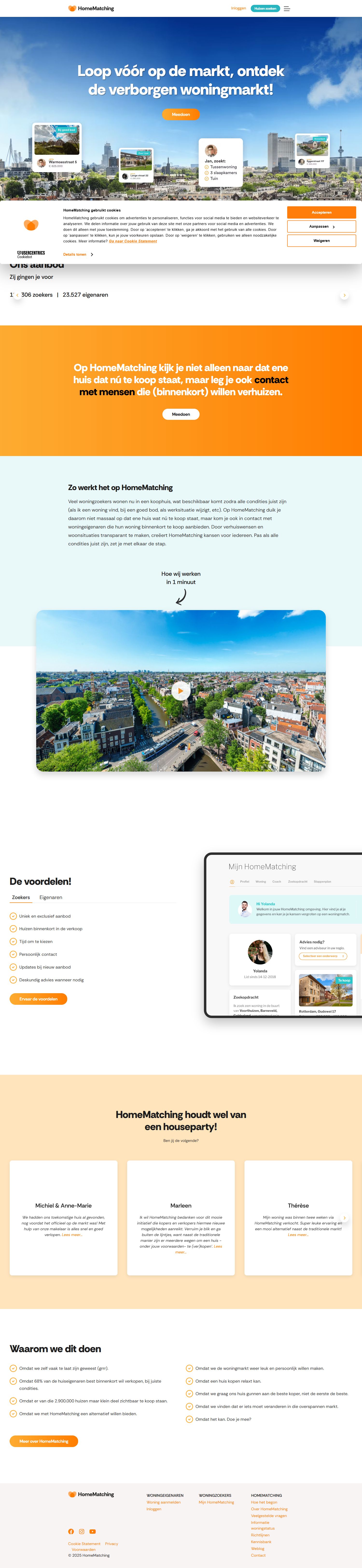 Team foto van HomeMatching