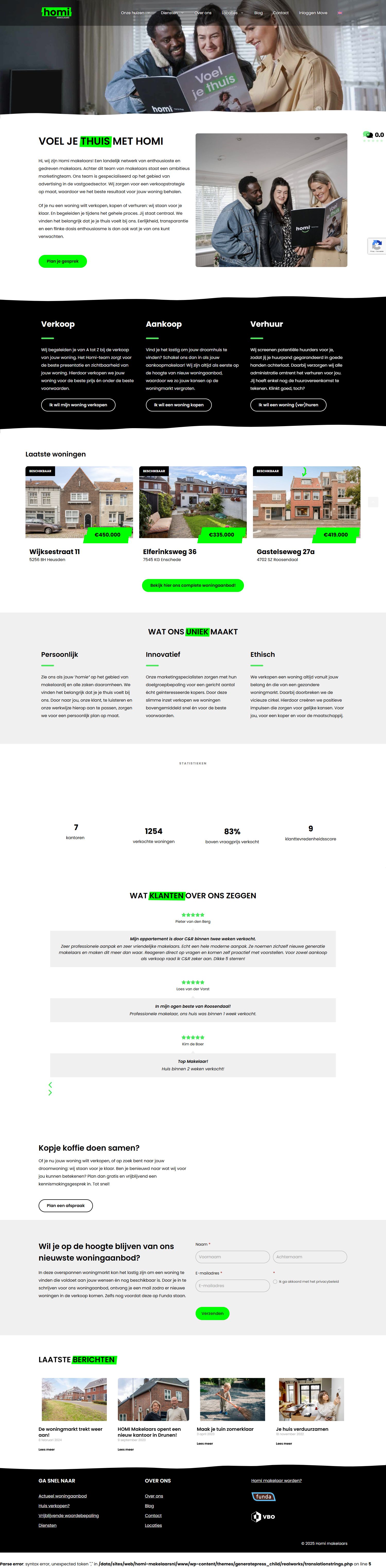 Bürofoto von Homi Makelaars