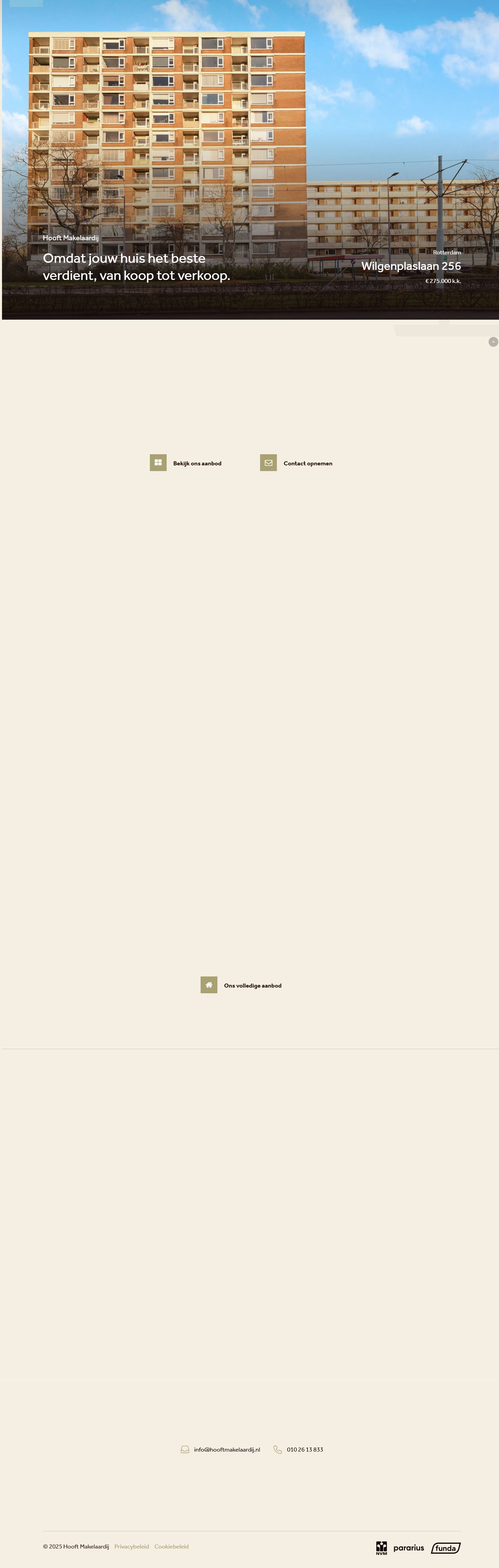 Team foto van Hooft Makelaardij