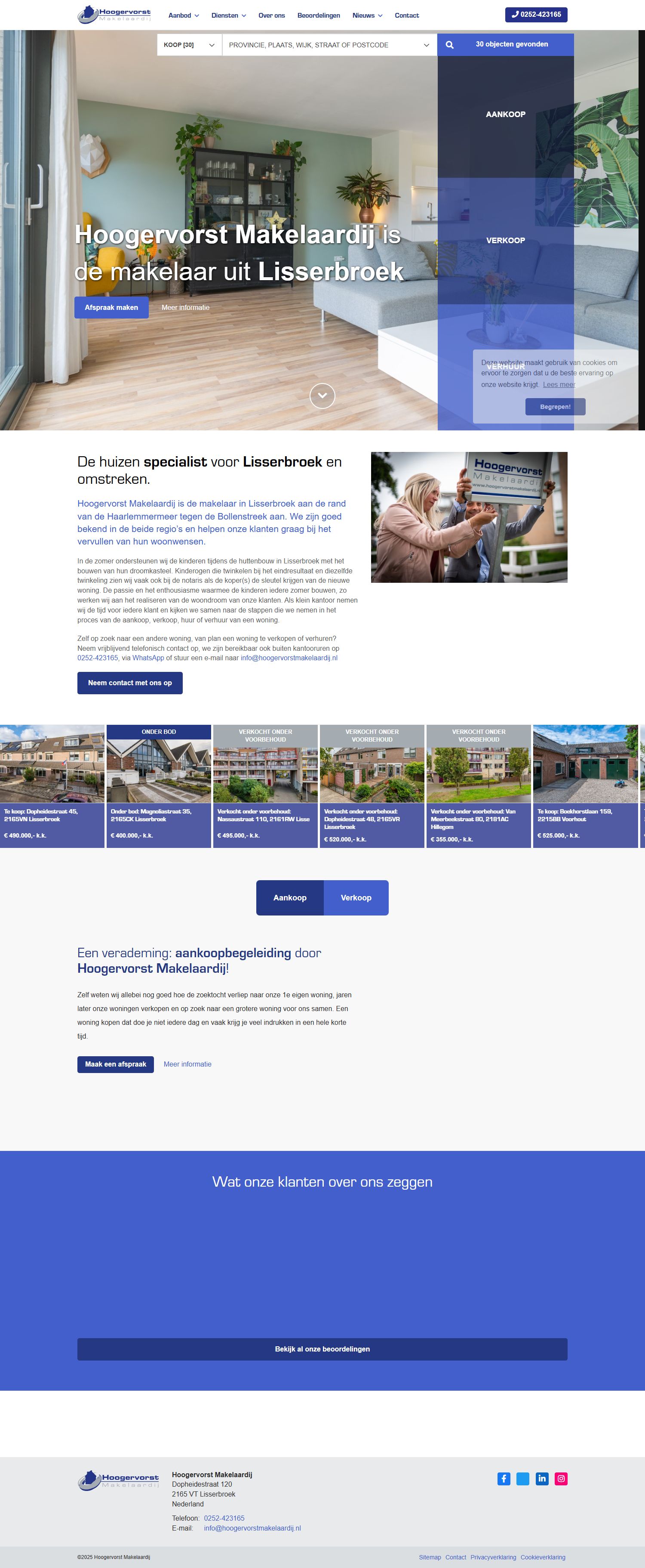Office photo Hoogervorst Makelaardij