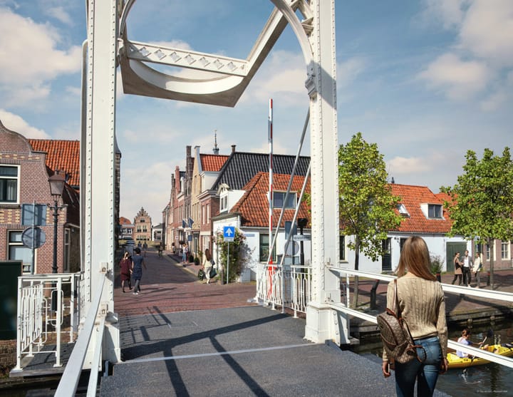 Hoogstraat 4a in Edam foto