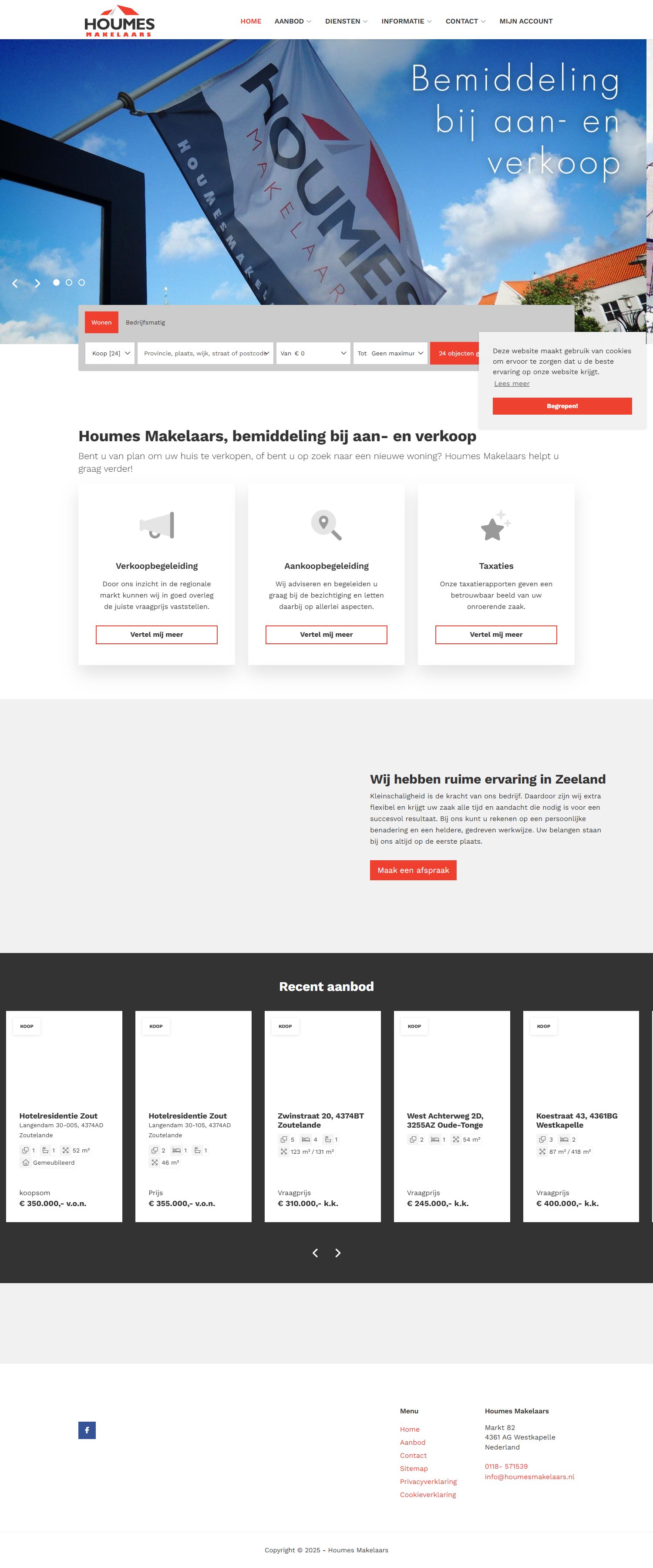 Photo de bureau Houmes Makelaars