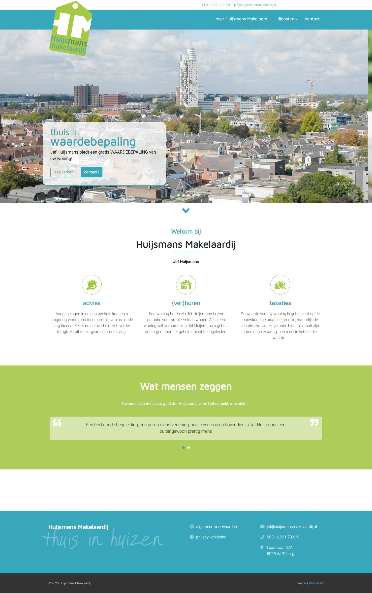 Photo de bureau Huijsmans Makelaardij